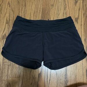 Black lululemon shorts